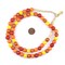 The Bead Chest Mixed Kenya Amber Resin Beads 12mm African Multicolor Round Large Hole 29 Inch Strand Handmade